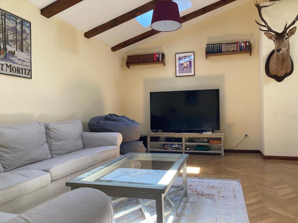 Los Cedros, Gran Chalet Con Piscina Y Apartamento En Navacerrada Dış mekan fotoğraf