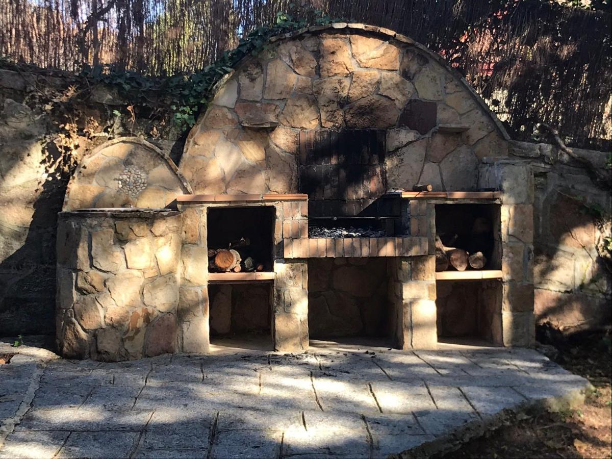 Los Cedros, Gran Chalet Con Piscina Y Apartamento En Navacerrada Villa Dış mekan fotoğraf